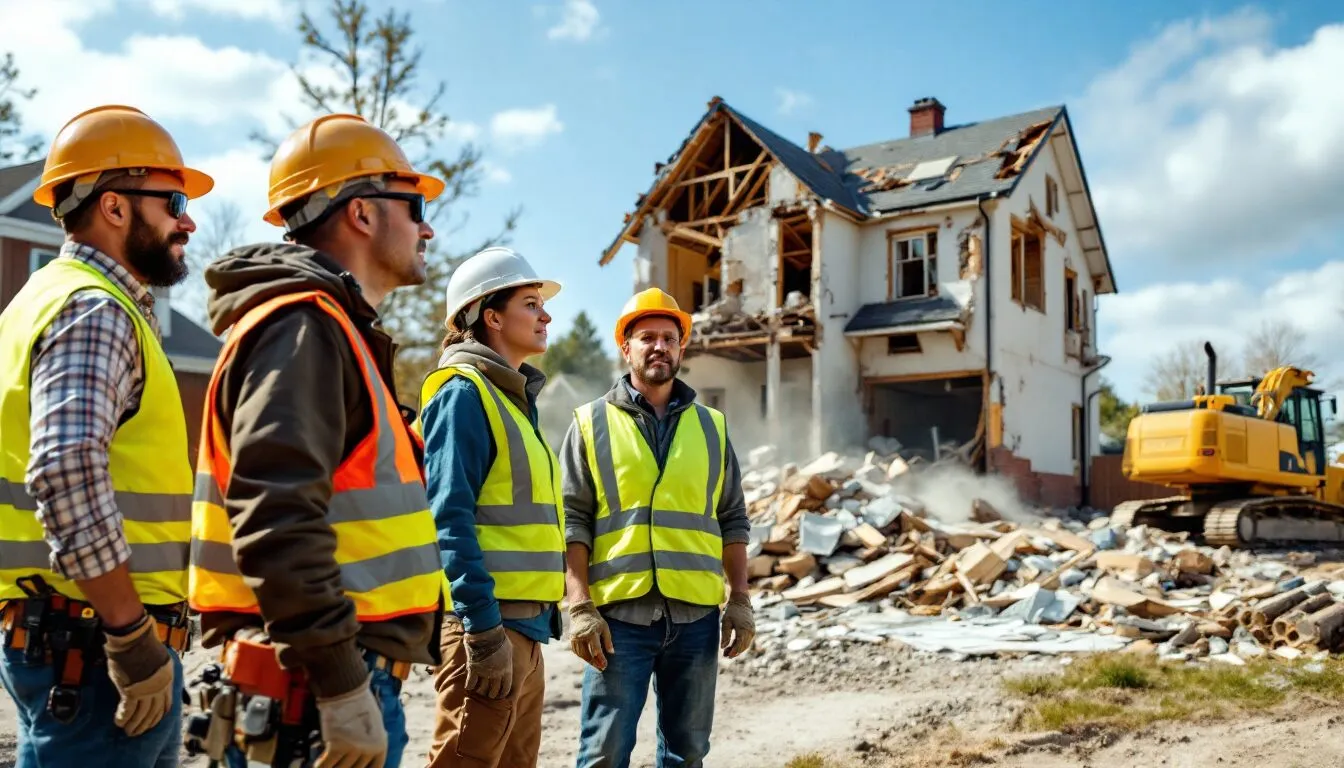 combien coute la démolition d'une maison