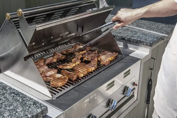 barbecue à gaz
