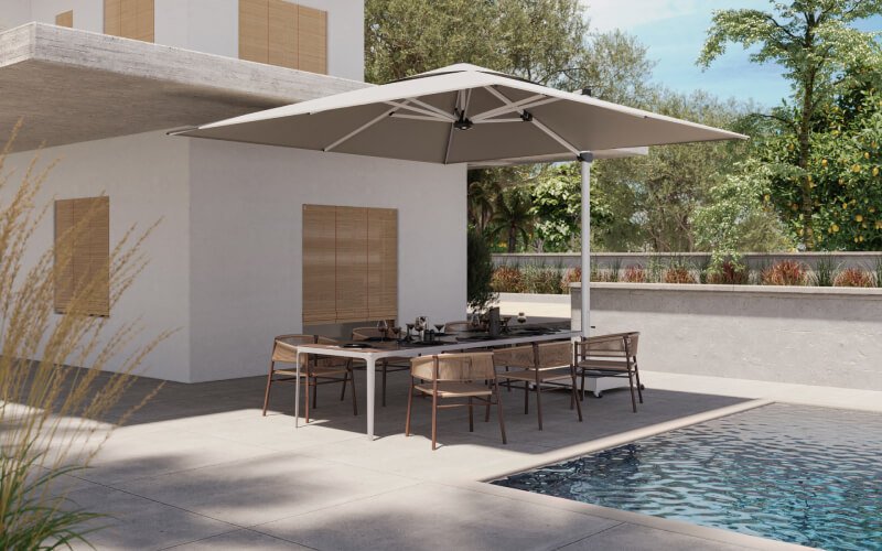 Choisir le parasol convenable pour son jardin