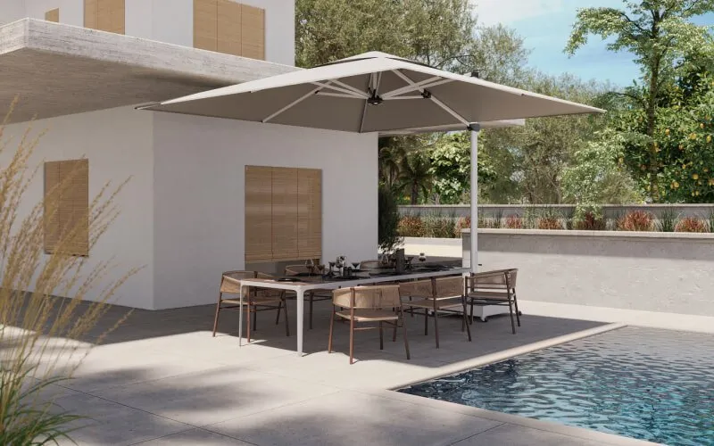 Choisir le parasol convenable pour son jardin