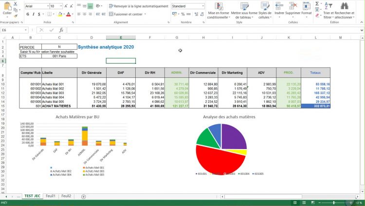 Comptabilité oanya