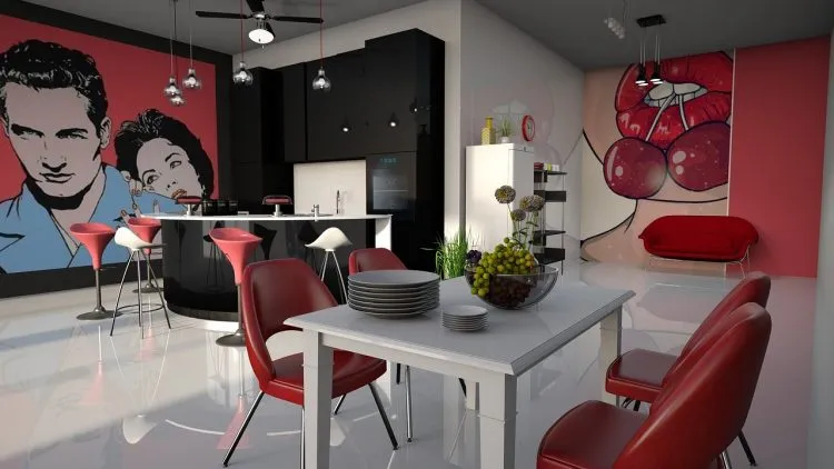 Tendance déco 2022 : la décoration de style pop art