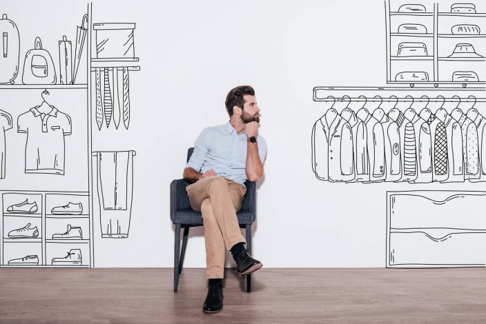 dressing sur mesure rangement