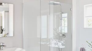 paroi douche en verre