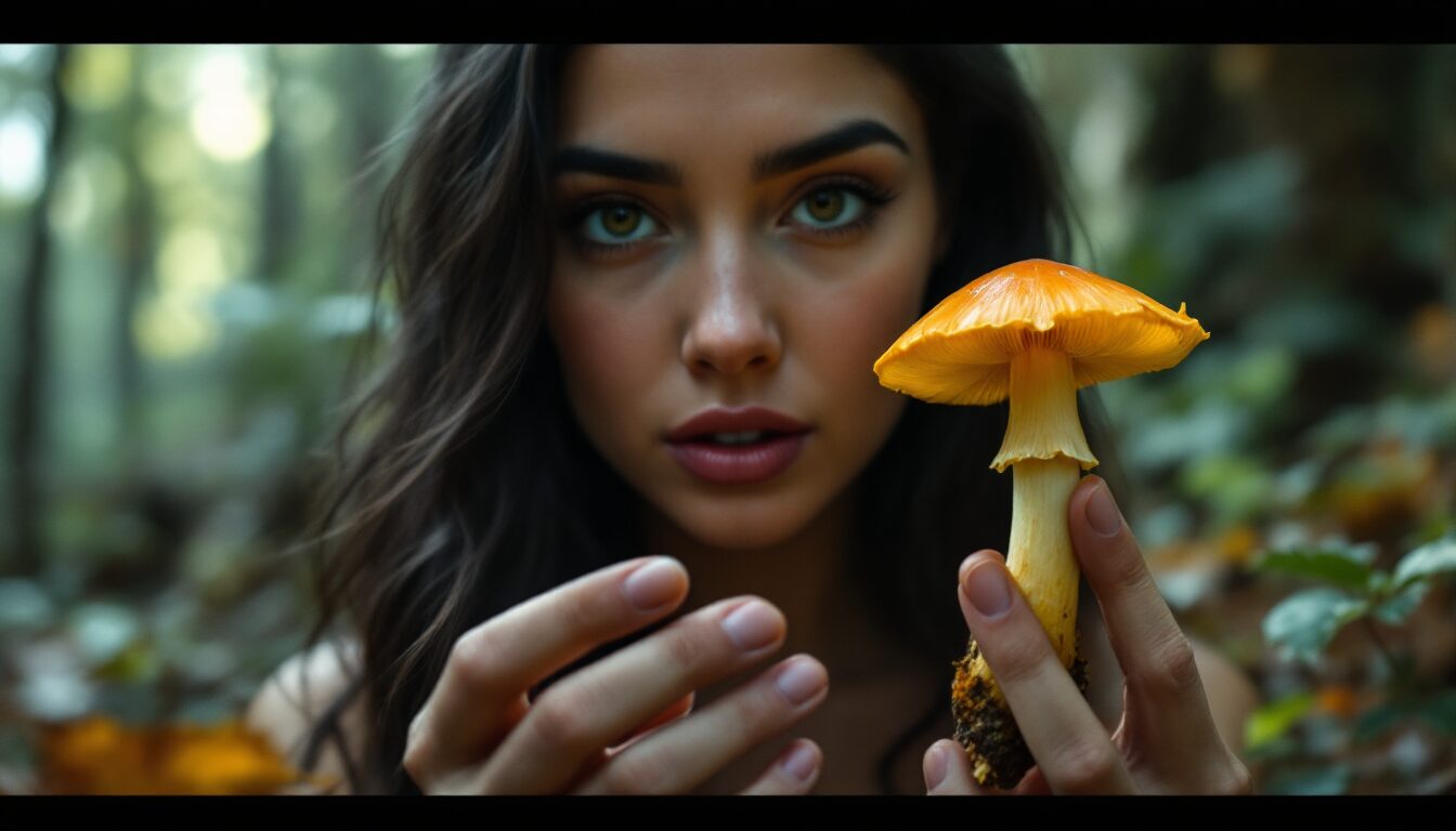 champignon toxique fausse chanterelle non comestible