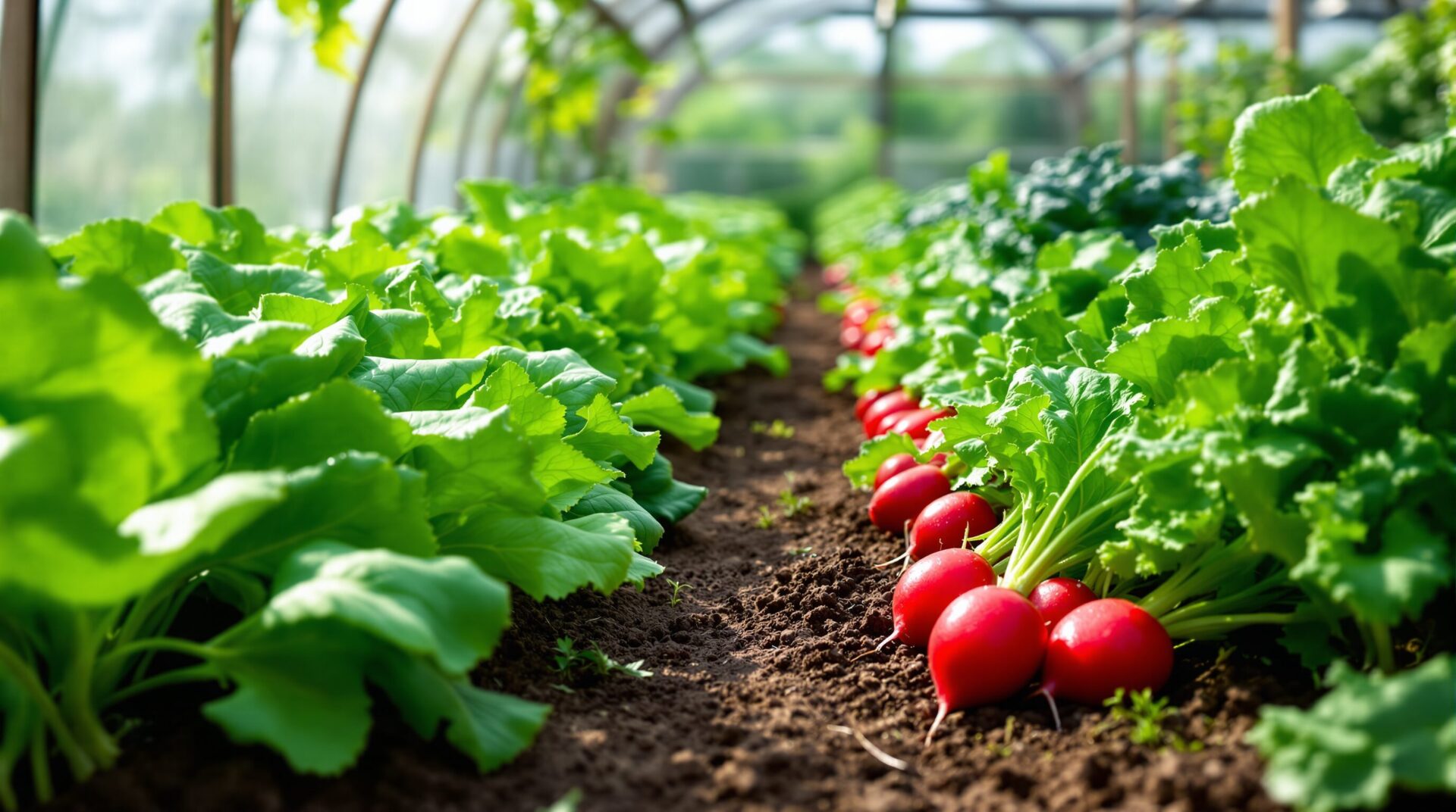 Quels légumes planter en hiver sous une serre en verre