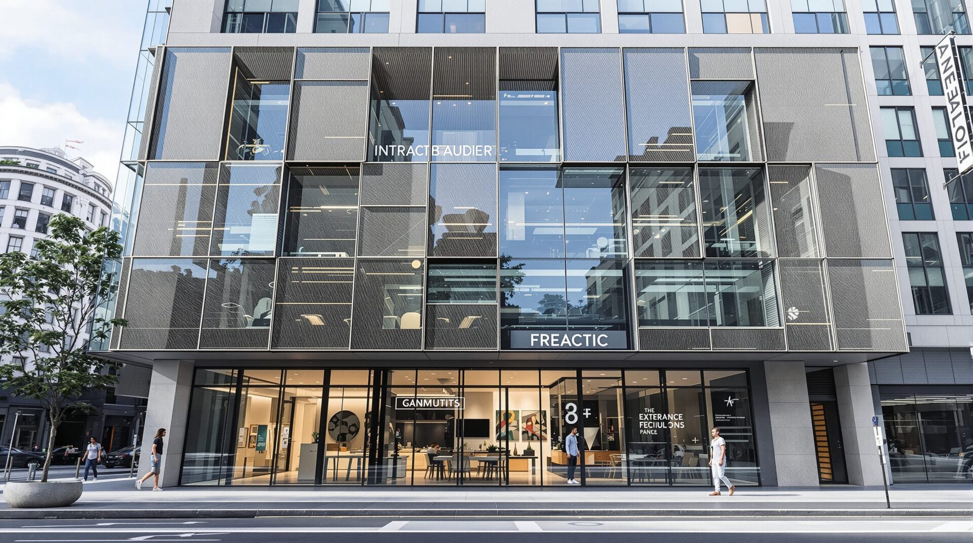 façades dynamiques et réactives