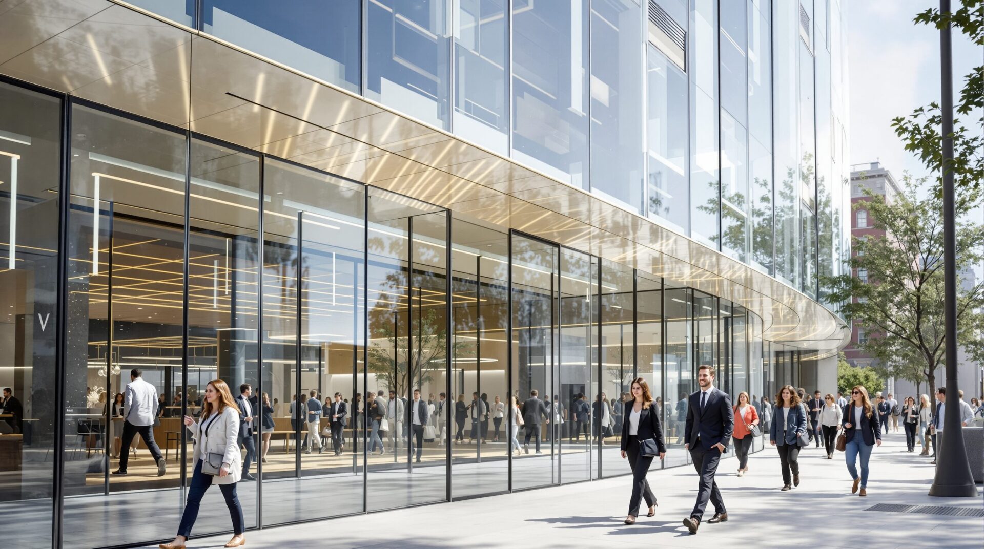 façades dynamiques et réactives