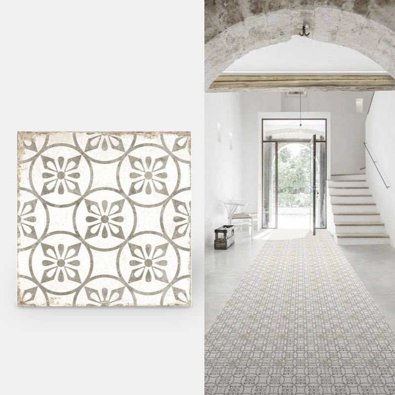 CARRELAGE IMITATION CARREAUX DE CIMENT - GR8504007 - Comptoir du Cérame