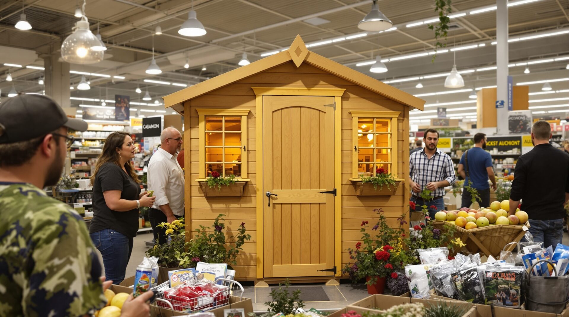 cabanon vendu chez action