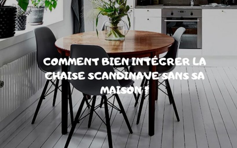 chaise scandinave