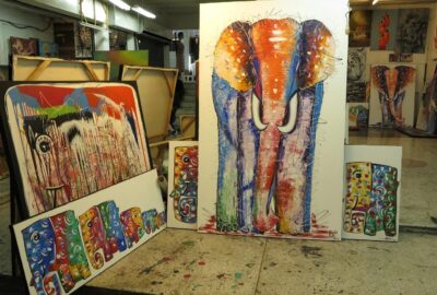 tableaux éléphant