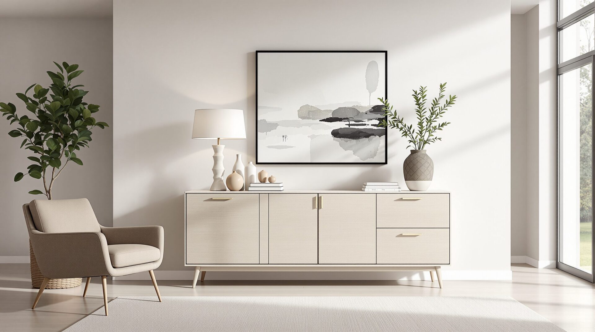 Buffet de salon : une pièce maîtresse pour votre décoration intérieure