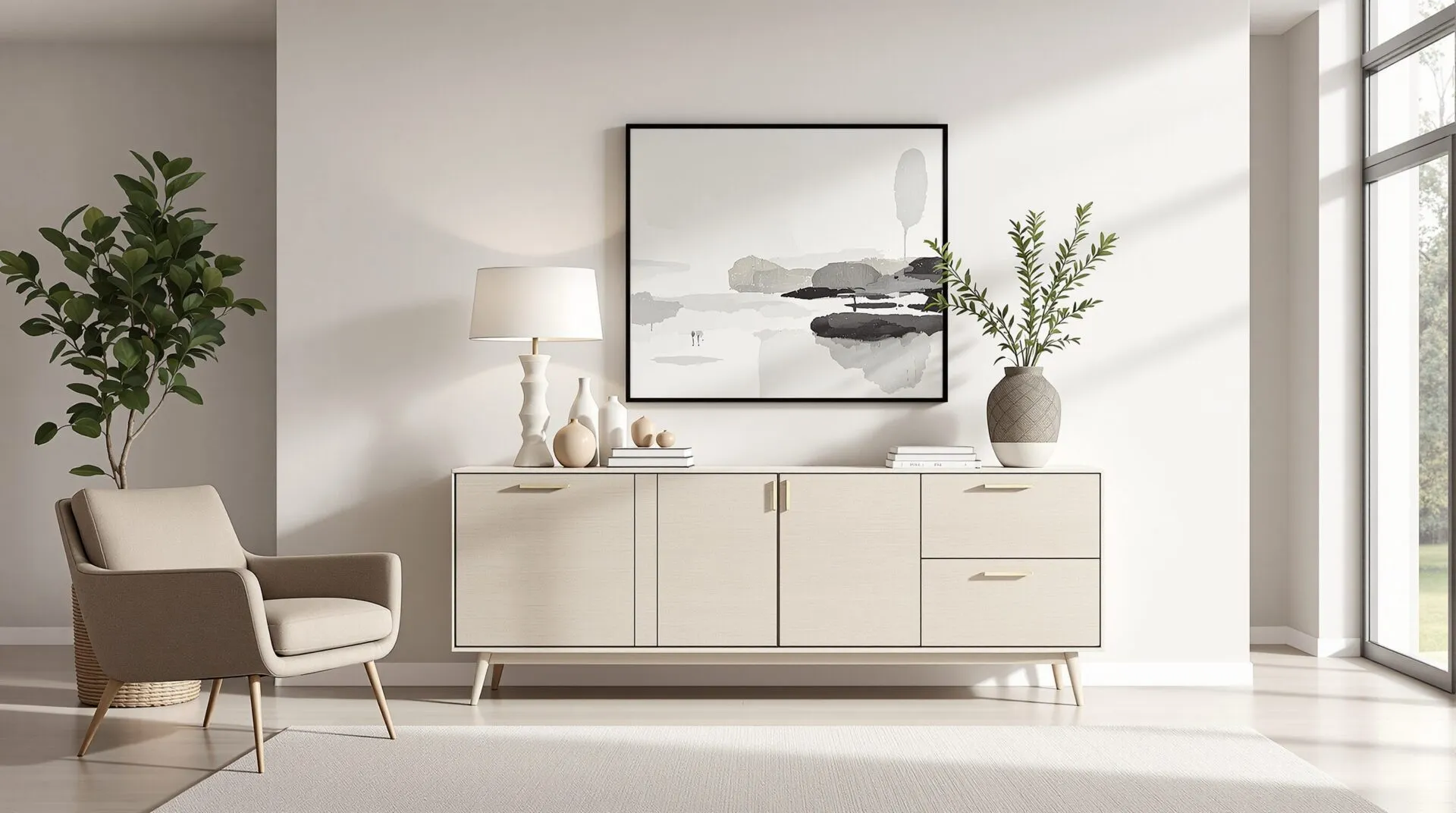 Buffet de salon : une pièce maîtresse pour votre décoration intérieure