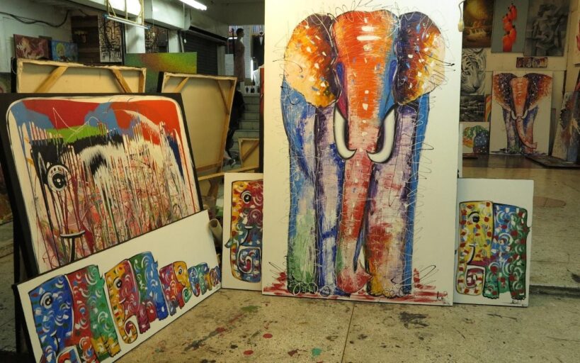 tableaux éléphant