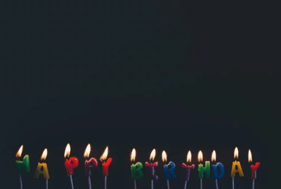 bougie anniversaire
