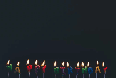 bougie anniversaire