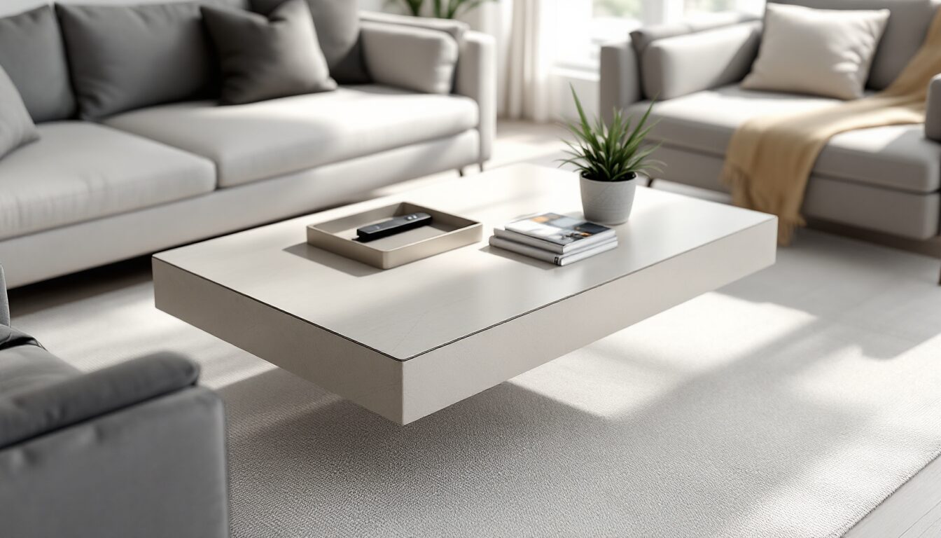 Les fonctionnalités et usages à privilégier chez une table basse design