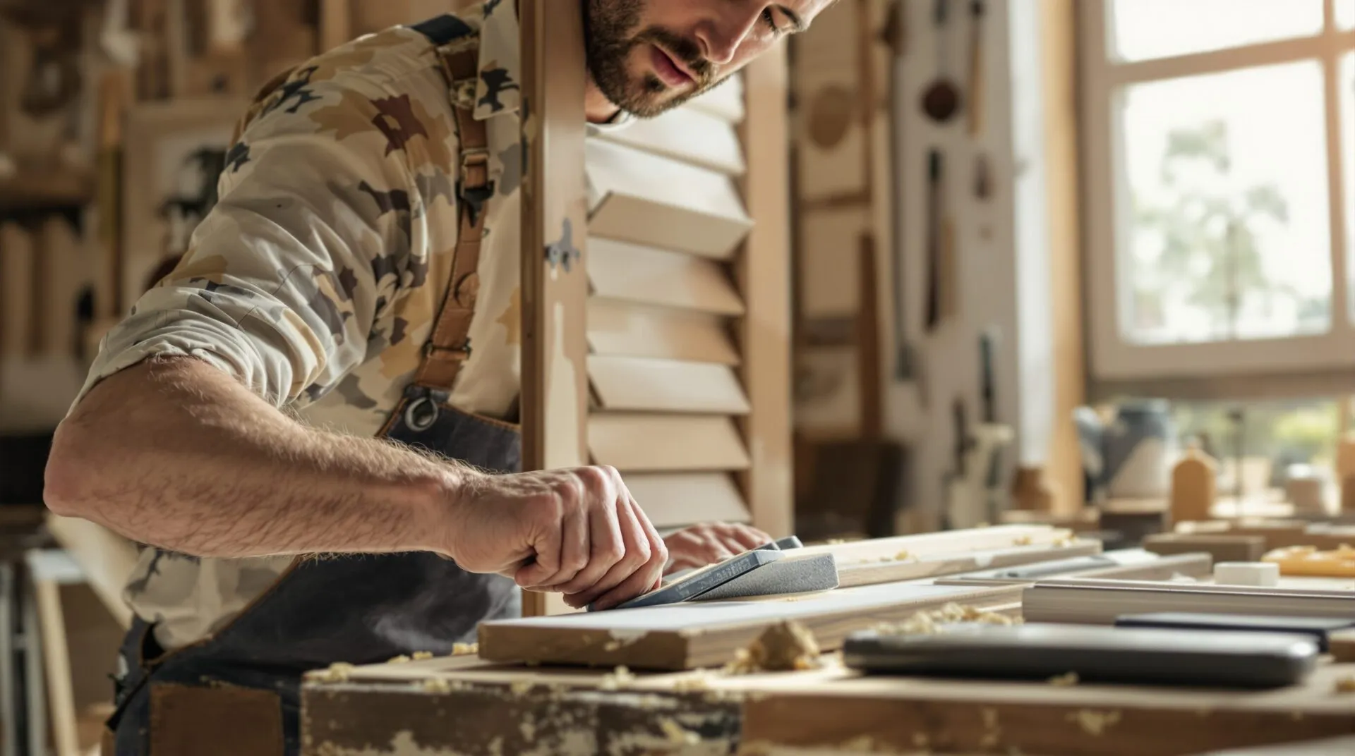 comment réparer des volets en bois
