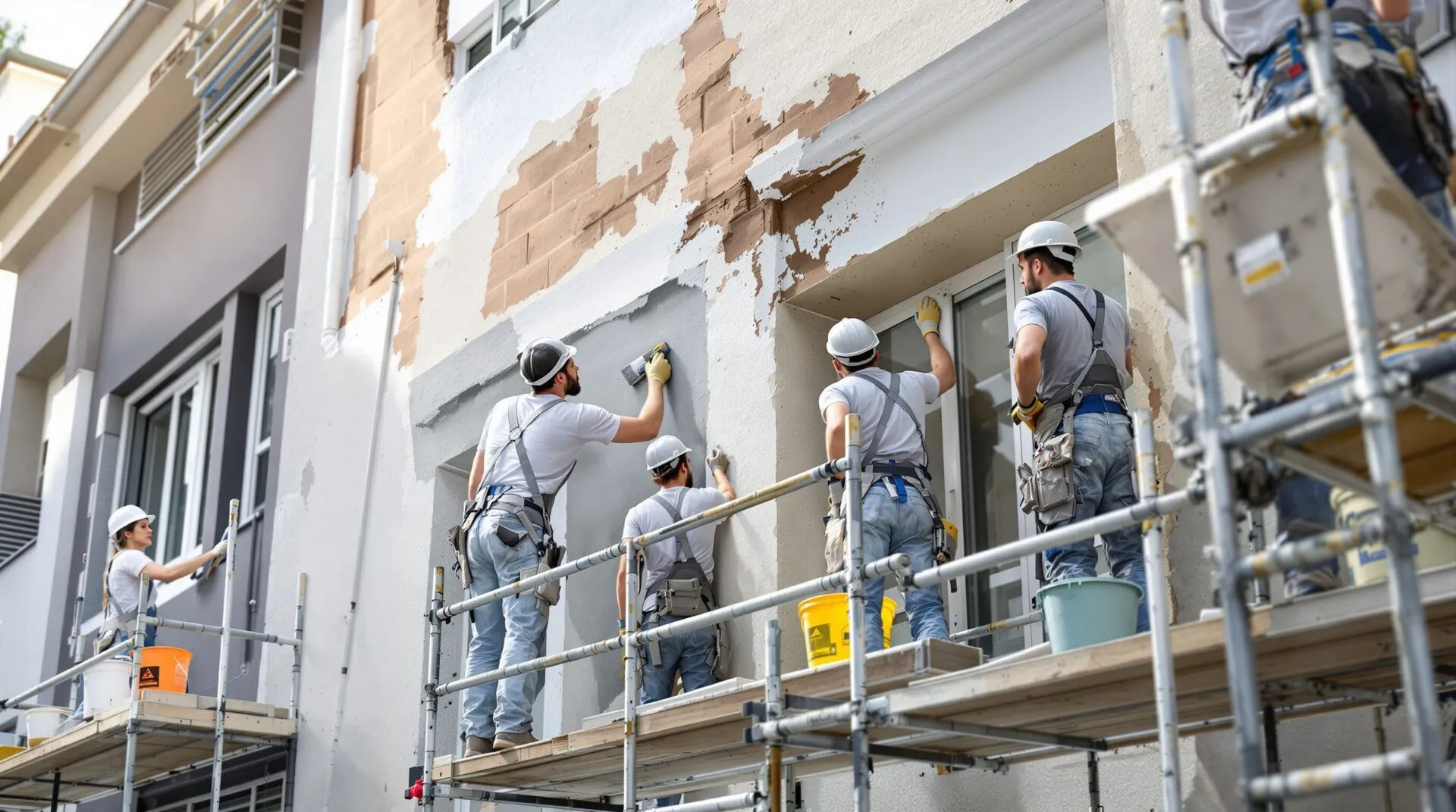 Coût ravalement de façade : les prix et facteurs qui influencent le budget