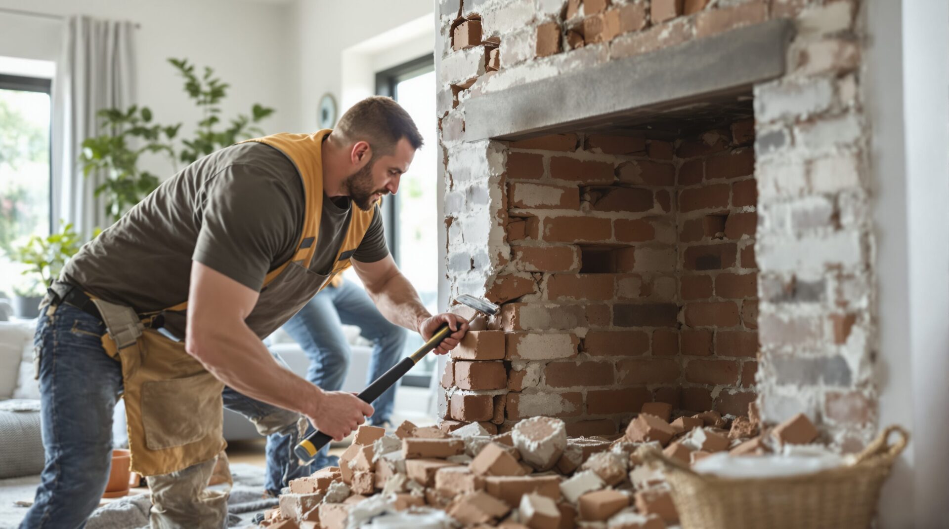 Démolir une cheminée : la méthode étape par étape pour des travaux réussis