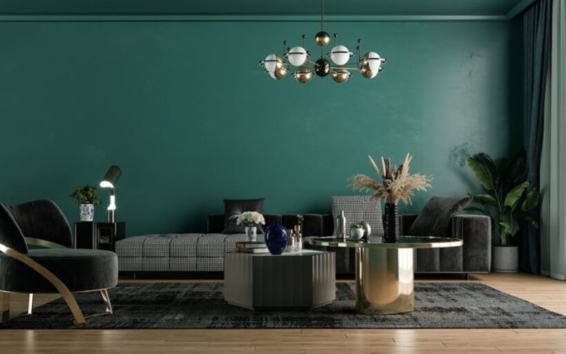 Sublimer votre intérieur avec du vert canard