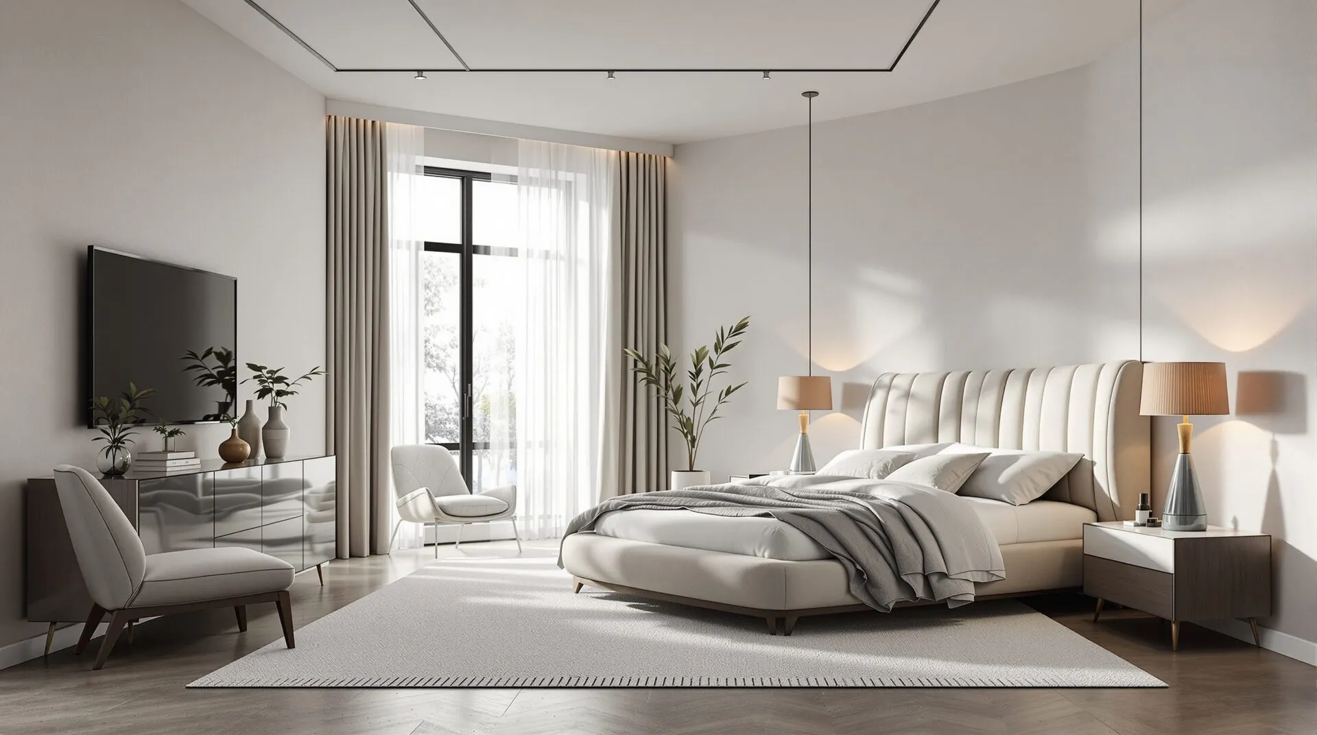 amenager grande chambre