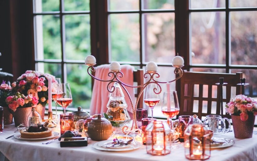 decoration table de noel