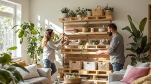 etagere palette recup