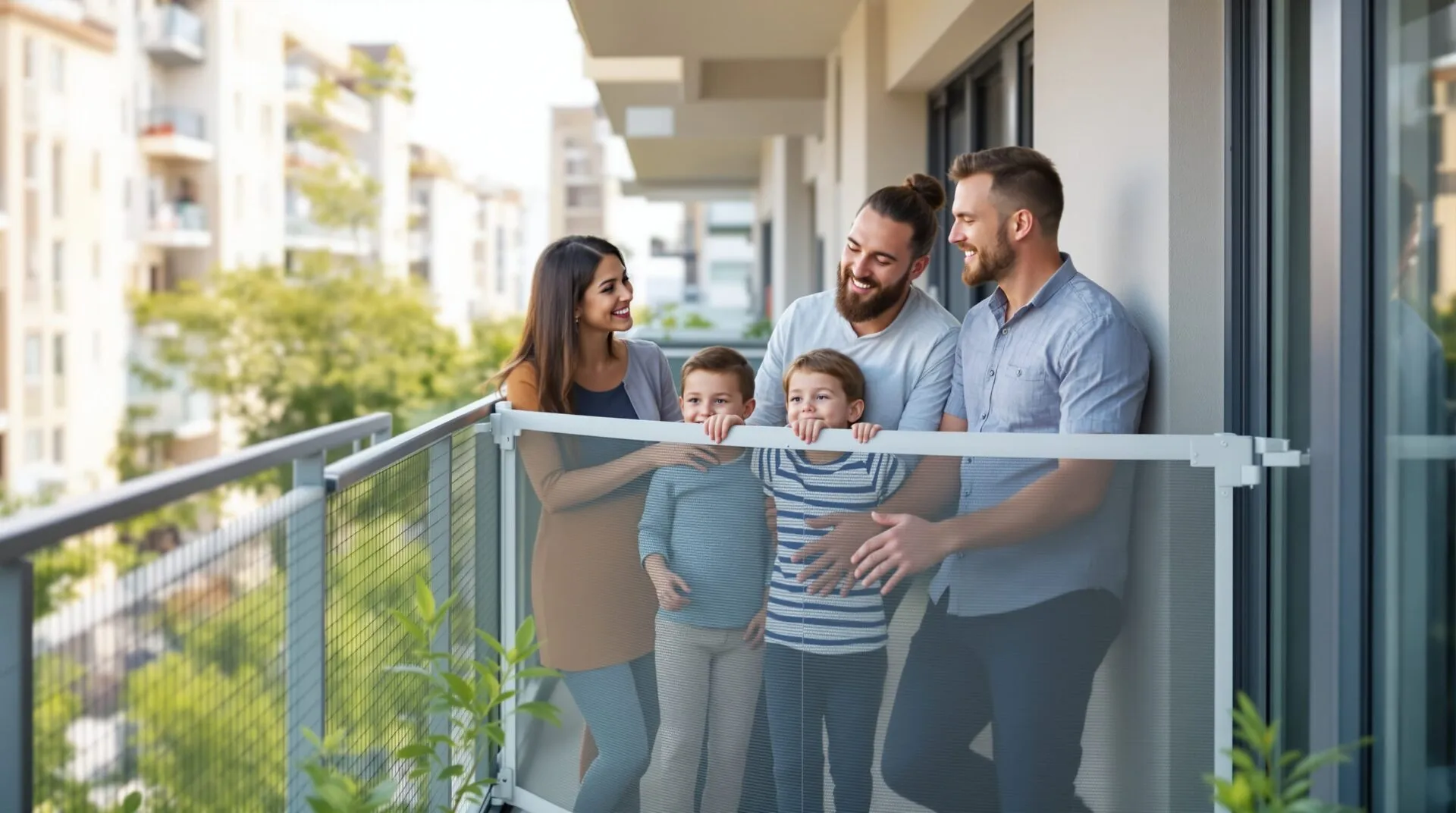 sécurité balcon enfant