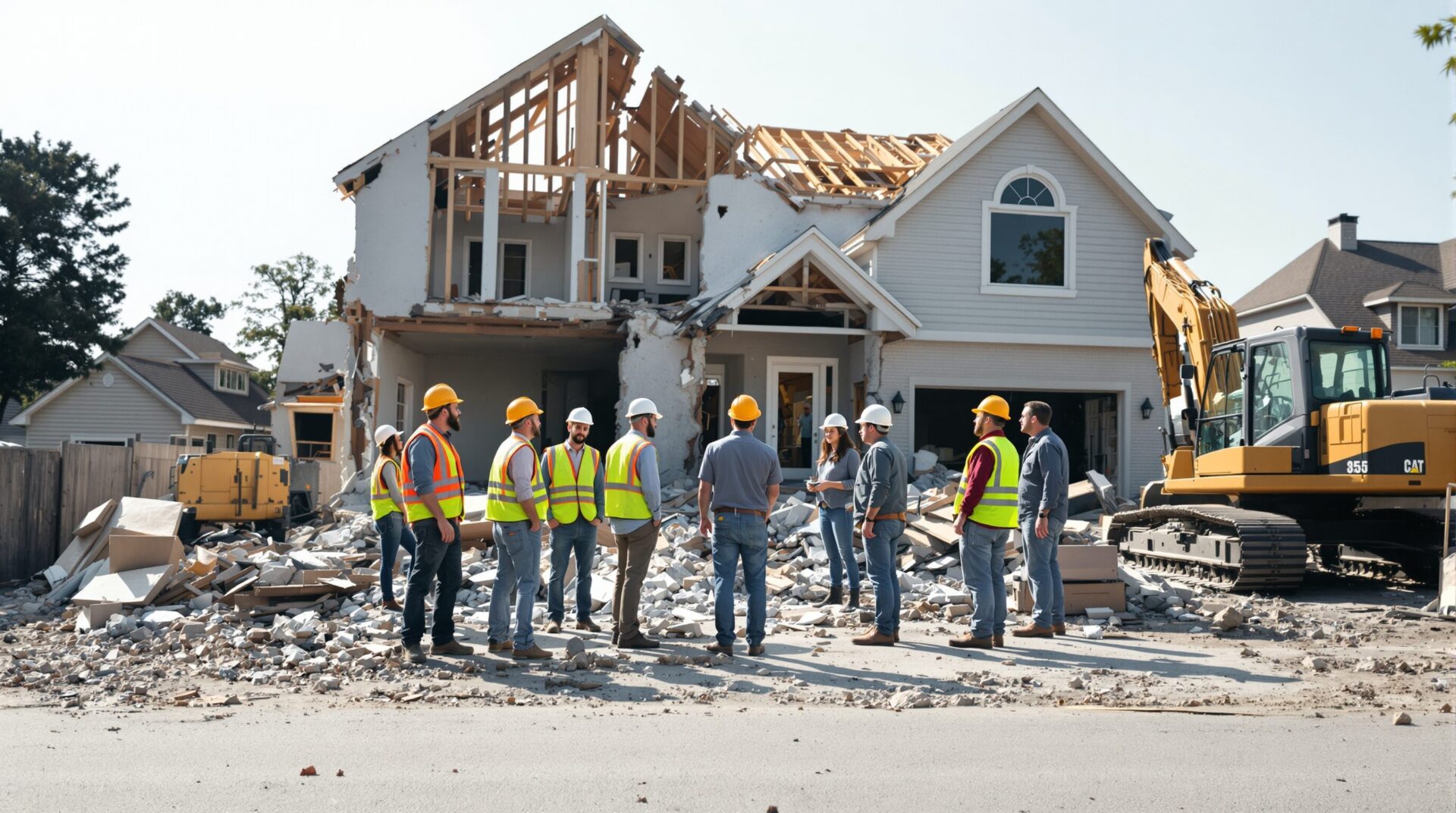 Combien coute la démolition d’une maison : les facteurs qui font varier le prix