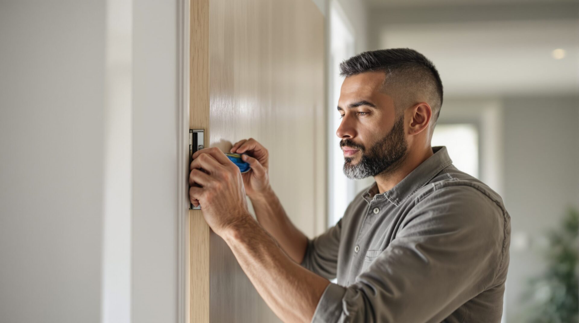 Reglage paumelles porte d’entrée : la méthode simple pour un alignement parfait