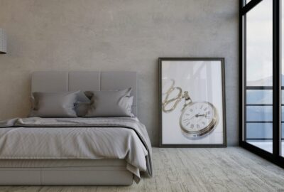 3D render of a Bedroom