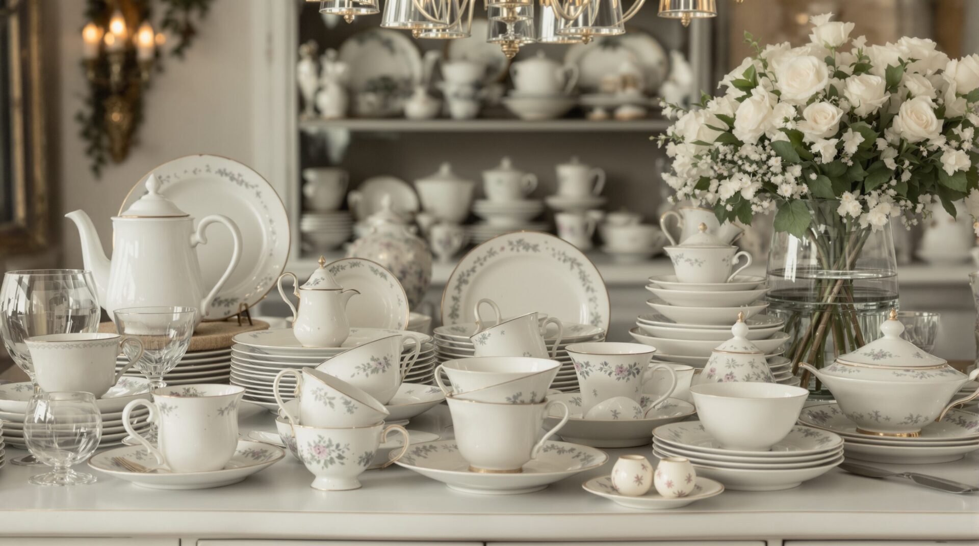 collectionneur de vaisselle ancienne