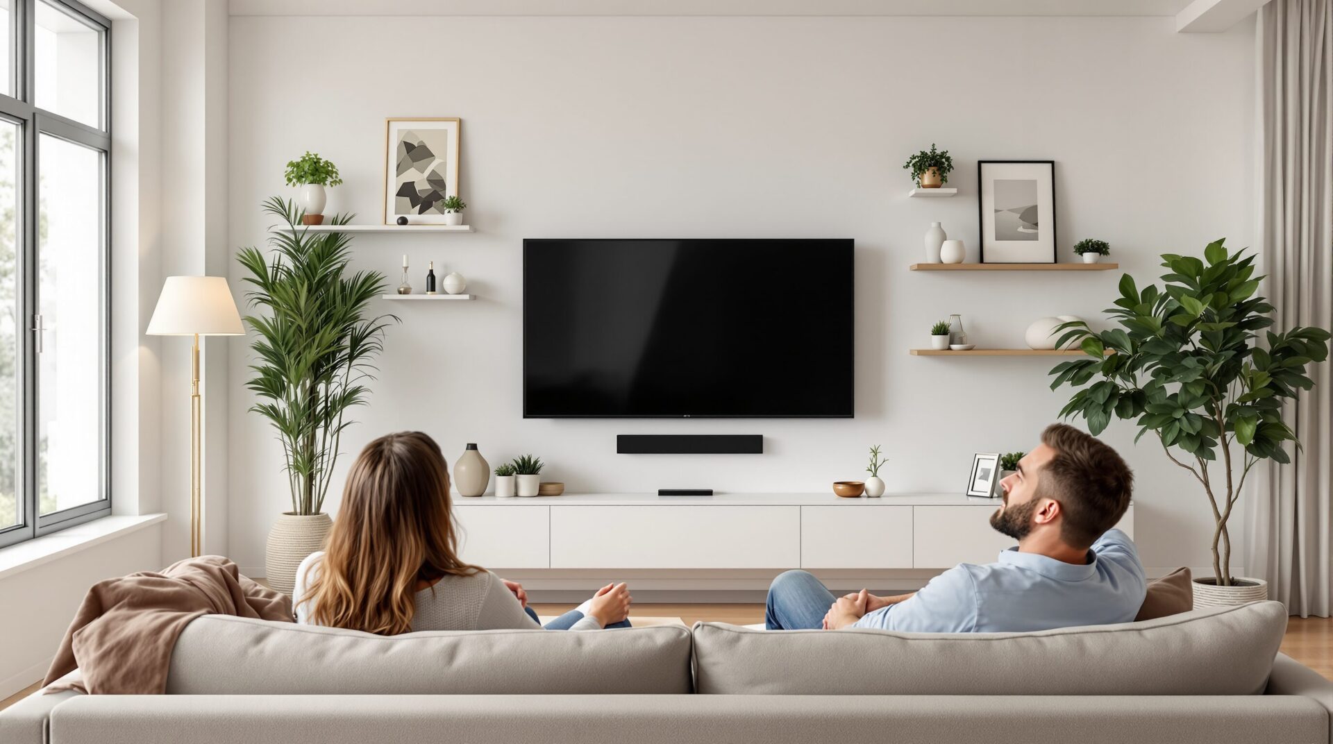 Décoration salon TV : les 9 idées pour valoriser l’espace autour de la télévision