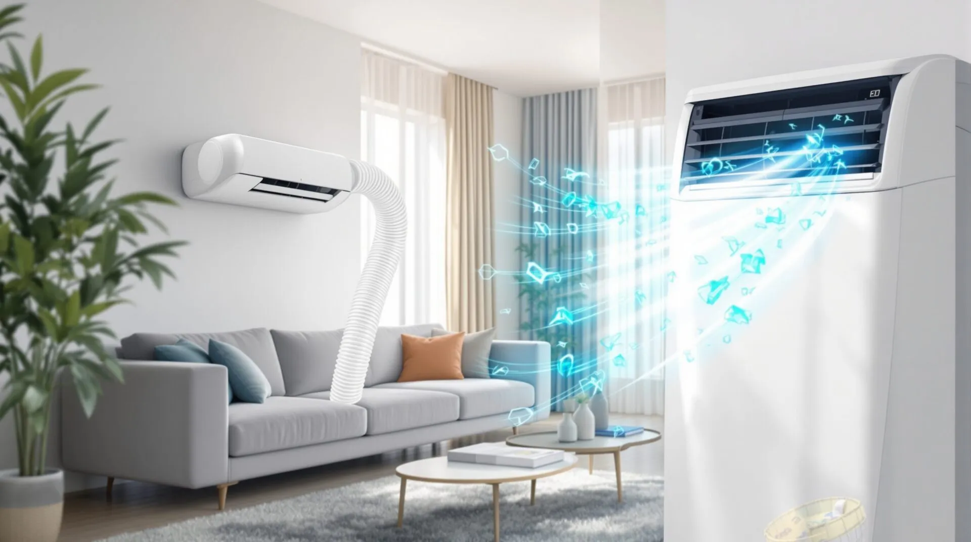 extraction climatiseur mobile
