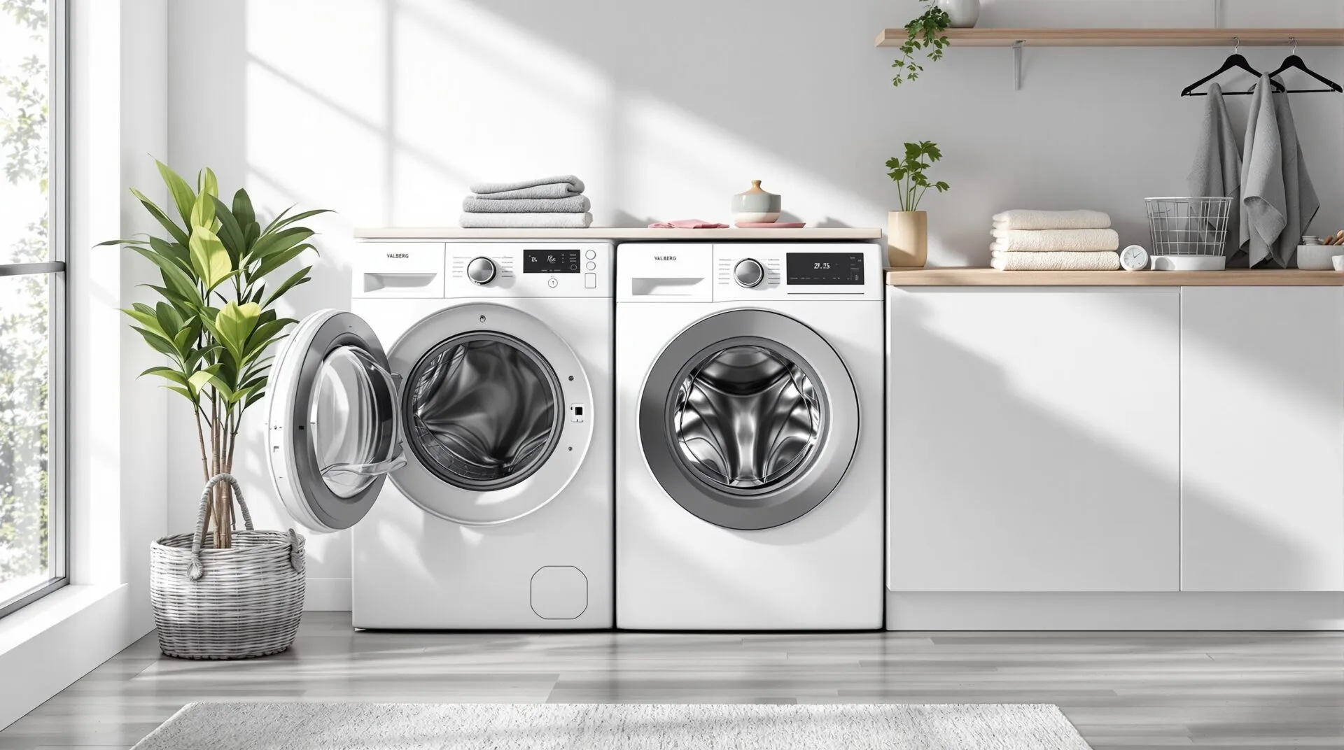 Lave-linge séchant 8kg 5 kg Valberg WD8514 C/D W205TV2 : les alternatives à privilégier