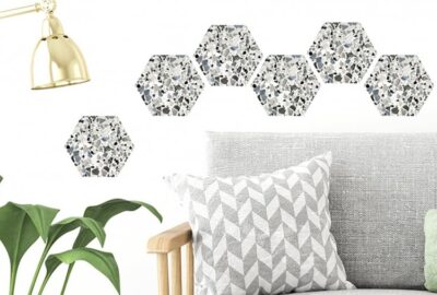 sticker-mural-hexagonal-terrazzo1