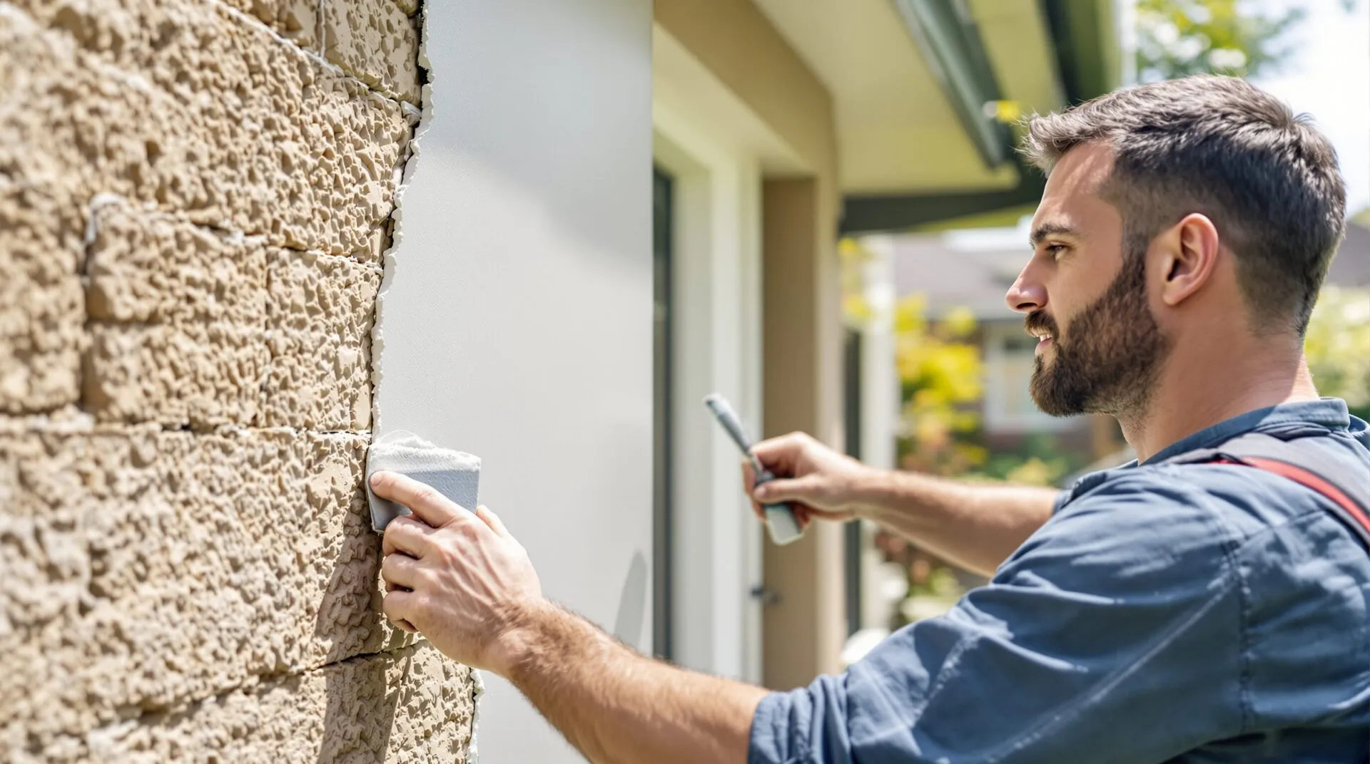 réparer une fissure dans un mur exterieur