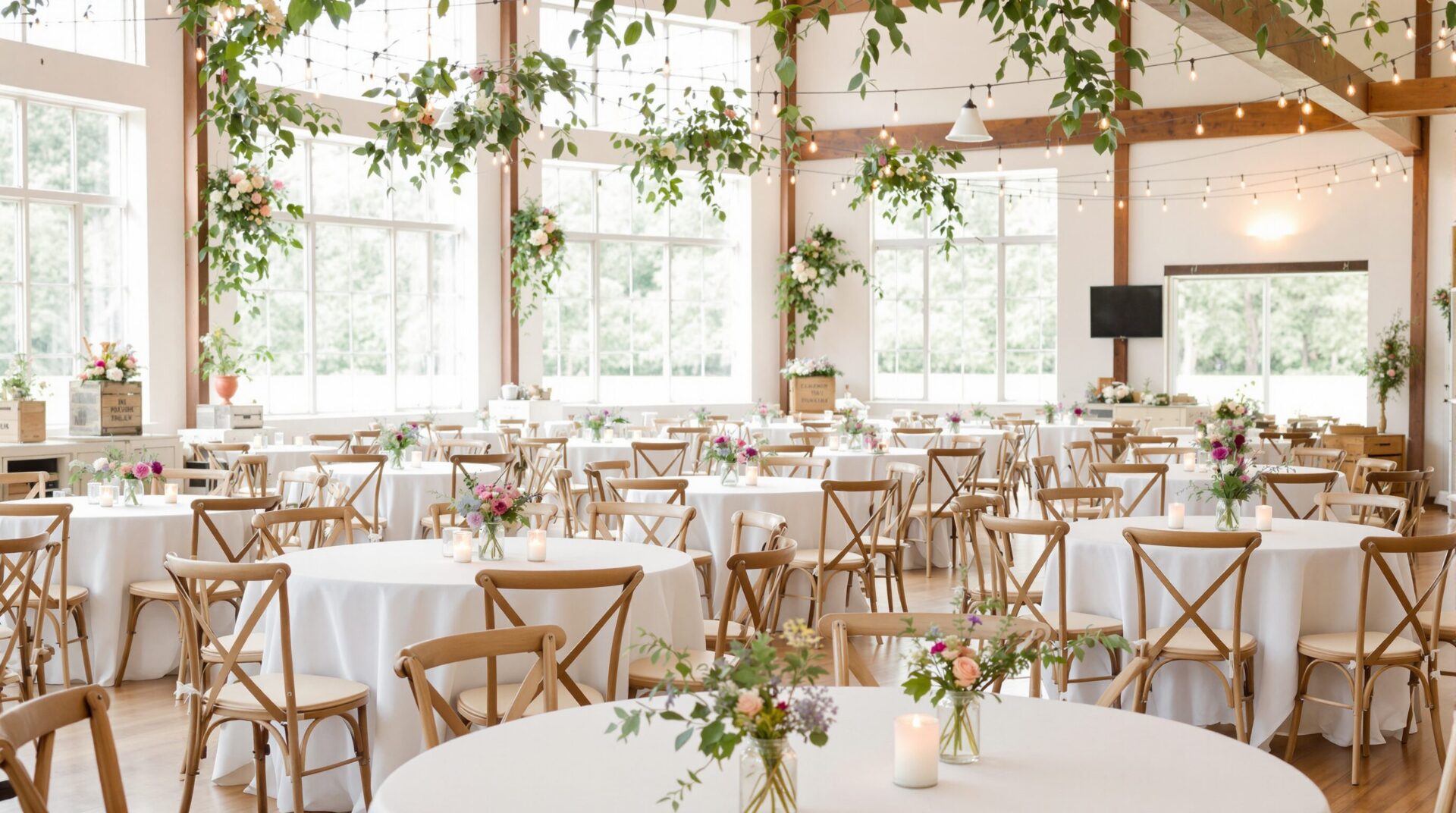 Comment faire une décoration originale d’une salle d’un mariage avec une ambiance Champêtre ?