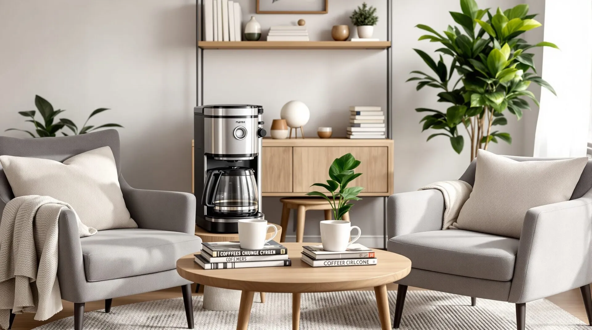 Créer un coin café dans le salon ou le bureau : conseils de décoration et choix de la cafetière