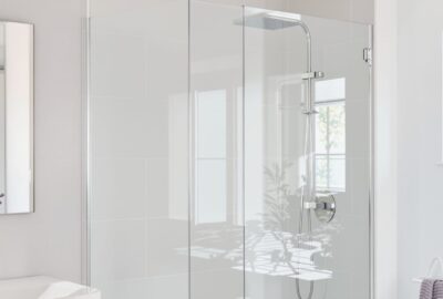 paroi douche en verre