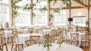 decoration salle mariage champetre