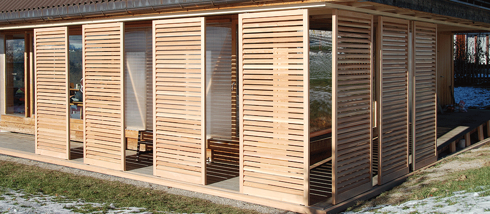 Ajoutez du style avec des volets en bois