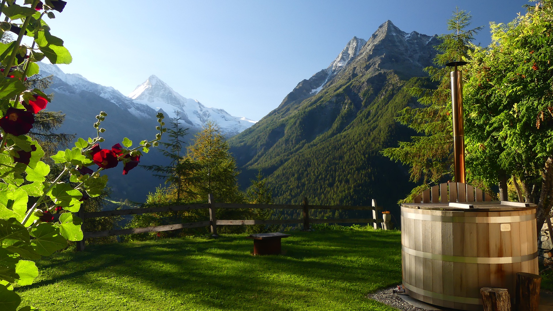 Bain nordique décoration