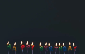 bougie anniversaire