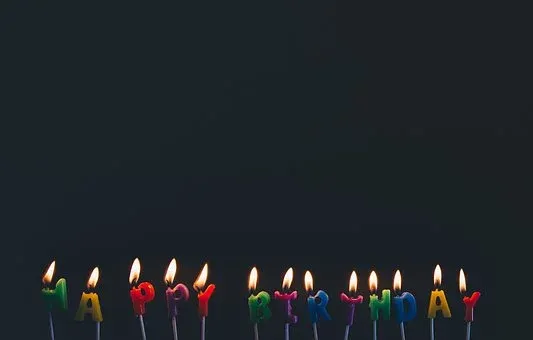 bougie anniversaire