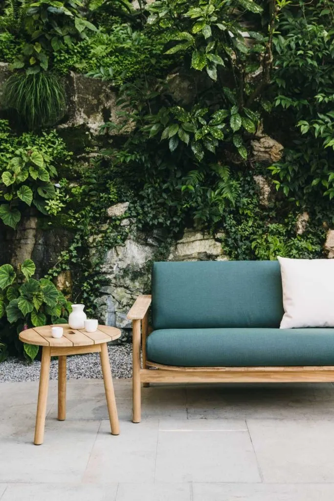 jardin avec canape kettal