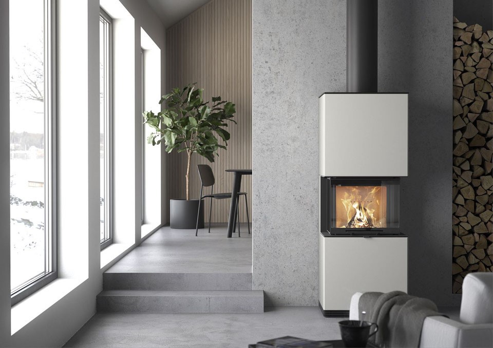 modèle cheminés modernes