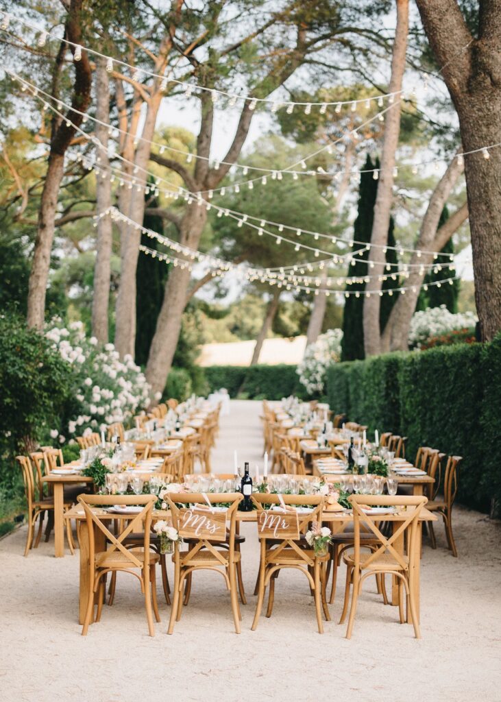 decoration table mariage